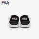 Fila Fila Children's Shoes 2024 Summer Summer Boys and Girls Children's Sandals Sandals Black/Fire Red-BF 26 Size Inner Length 16.0cm