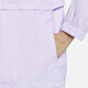 耐克（NIKE）外套女装夏季运动服宽松连帽休闲夹克梭织开衫上衣DM6180 DM6180-511浅紫色 XL