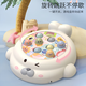 爱豆猫儿童打地鼠电动婴儿玩具0-1岁男孩女孩宝宝动脑启蒙游戏生日礼物 趣味打地鼠+2个锤子【充电套装】