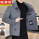Hengyuanxiang wool fleece coat men's thickened woolen jacket autumn and winter style lapel double-sided woolen down liner jacket for men HYX-MN2308 khaki spring and autumn style without M 95-115Jin Jin is equal to 0.5 kg