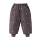 DAVE&BELLA girls' white duck down pants, baby girl's leggings and children's trousers