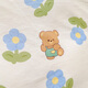 Antarctic Pure Cotton Litet quatre pièces 100% couvercle de courtepointe en coton complet 200x230 cm Double drap de couette de courtepointe domestique Kit d'ours jimmy 1,5 m
