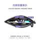 COW Men's Cuff Business Casual Clutch Envelope Bag Large Capacity Hand Grab C-9818 Black