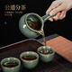 Qixuanyuan Geyao lazy automatic tea set set for home living room tea making artifact Chinese Kung Fu tea cup high-end tea making device