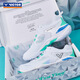 Victor (VICTOR) badminton shoes non-slip wear-resistant sports shoes for men and women victory shoes shock absorption wear Tsingying competition shoes P9200TTY NLite AR white/white water green [new style] 41