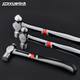 JERXUN 1P round head hammer, masonry hammer, small hammer, household hand hammer, small hammer, carpentry hammer, installation hammer, safety escape hammer