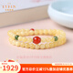 Layun Feiyin natural collection grade beeswax bracelet full of honey amber multi-circle bracelet original design women's couple gift collection grade 6mm (with certificate)