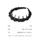 Xiang Wan Hairband Hairpin Pearlescent Mesh Hairband Women's Anti-Slip Textured Daily Wear High-Skull Headband Hair Accessories for Women