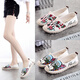 Subamo Summer Breathable Canvas Shoes Old Beijing Women's Shoes Flat-soled Versatile Casual Shoes Fisherman Low-top Single Shoes Cloth Shoes 829 White 39