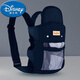 迪士尼（DISNEY）新生儿婴儿背带宝宝背娃神器前后两用横前抱式多功能轻便外出简易 IOO3纯色浅灰布款