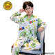 G.DUCKKIDS小黄鸭春秋季儿童睡衣男童卡通长袖开衫男孩宝宝中大童家居服套装 HPZ翻长681#大眼怪 8码-建议身高95-105