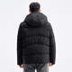 Xtep store same style down jacket men's winter new thickened warm hooded top jacket 976429190172 True Black XL