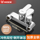 MOEN full copper mixing valve shower faucet bathroom simple shower set bathtub mixing switch triple hot and cold faucet standard 304 booster set 5 pieces
