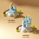 Xinge Children's Toys Simulate Magnetic Manipulation Doll Surprise City City Attractions Princess Dream Castle Sound and Light Music Pink