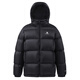 
Camel volcanic down jacket for men's winter new thickened hooded warm bread jacket for women city light outdoor black men and women same style large Volcano 7674B XL