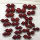 Bixiutang Coral Ox Blood Red Blood Red Loose Beads Single Beads Deep Red Natural Multi-Specifications Large Particles DIY Jewelry Qiduobao Matching 4mm 5 Price