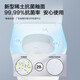Jomoo Jiumu Baño Store Glaze para el inodoro Sifón Suphón Baño de ahorro de agua INDOUMISO ALODARIO 1396 Instalación del modelo de impulso de sifón 305 mm