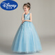 Disney (Disney) Mädchen Geburtstagskleid Prinzessin Kleid High-End-modische Mädchen Kinder Blumen Hochzeitskleid Klavier Performance Kleidung TW683 Weiß 110 cm