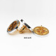 Jun Kiss High-End-Männer Brosche High-End-Luxus-Luxus-Luxus-Kragen Pin Business-Anzug Accessoires Pin Brosche Abzeichen Iris Manschettenknöpfe (1 Paar schwimmender Geschenkbox)