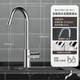 
JOMOO kitchen sink large single tank SUS304 stainless steel brushed washing basin dishwasher 675*435mm+classic faucet
