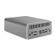 
Changwang Microcontrol 12th Generation 13th Generation Core Series I3-1215U/I5-1235U/I5-1240P/I3-1315U/I5-1335U/I7-1355U Mini Host with Fan i3-1215U (bare system including power supply) No memory/no solid state