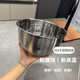 Shuwilling stainless steel basin household multi-functional anti-rust food-grade basin kitchen and rice wash basin anti-fall basin Shuangwill not
