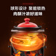 ASD household casserole soup pot high temperature resistant dry-roasted stew pot 4.6L ceramic clay pot Chinese medicine pot JLF46CP