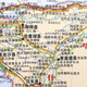 2024年新 新疆地图 盒装折叠版 政区地形交通旅游地理图 1068*749 749毫米