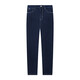 Jiumuwang men's pants jeans men's spring and summer [air-conditioned jeans] soft skin-friendly simple comfortable and breathable pants men