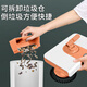Xinbaolu Handpushing-Kehrmaschine Lazy Mop Sweeping Machine Multifunktionales Sweeping-Werkzeug für home verwenden Sie Lamprospless-Modell [Standard mit 1 Stück Stoff-Vitalität Orange]