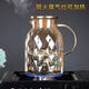 Glass kettle thickened cold kettle amber kettle set hospitality glass kettle high temperature resistant kettle cup 1800ml Lanling cold kettle