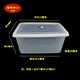 Suitable for rectangular large-capacity storage box kitchen hotel label logo box 990 9904 extra thick 33.5*22.5*115 liters
