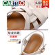 Katile crocodile léger luxe haut de gamme authentique sandales en cuir de la femme couche à orteil de vache d'été talon épais talon intermédiaire de la mode féminine pour femmes sandales en cuir de la mère