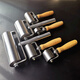 
Yunpanfeng stainless steel press wheel double bearing solid press roller waterproof roll leather press iron roller self-adhesive sticker exhaust bubble 5cm stainless steel press wheel (about 695 grams metal handle D40