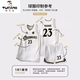 Trajes de baloncesto de entrenamiento de competencia personalizado para hombres Jerseys de universidad para adultos Jerseys American Sports Basketball Jerseys WT719# Platinum (Estilo Americano) L [Altura 155-165cm]