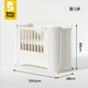 Babypods crib removable splicing bed nursing table multi-functional fence confinement center newborn baby bed <0 formaldehyde>_baby bed assembly_frame structure