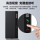 华为原装MateX6手机壳皮套旋转支架折叠屏matex6智能视窗翻盖式保护套典藏版防摔商务 华为Mate X6智能视窗支架皮套【黑色】