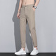 Lomon Lomon Lomon Lomon pinch pants for men slim fit, non-iron anti-wrinkle pants summer casual pants 2025 new style suit pants 9905 black nine-point 38 size recommended 170-185Jin [Jin equals 0.5 kg] All size