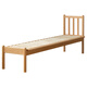 Genji Wooden Language Muebles para niños Cama para niños Madera sólida con casas de barandilla Simple Baby Bed Bed Lande Bed Oscera Camilla de cama Pequeña cama Muebles de artefactos