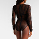 Dolce&Gabbana lace bodysuit P01083664 black 3XS CN 145/76