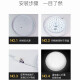 NVC LED lamp panel ceiling lamp wick modification lamp panel replacement light source lamp bead bulb patch round lamp tube 24W three colors