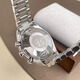 [SEGUNDA 99 NUEVO] Serie Omega Speedmaster Watch Men's Men's Watch Mechanical Watch Mechanical Business Casual Rui Ratio luminoso Pantalla CRONOGRO CRONOGRO Multi-función Reloj de lujo de segunda mano 3523.80.00 Cinturón de acero de disco azul-39 mm de 39 mm