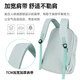 Pull back schoolbag female ins high-looking and burden-reducing lightweight junior and high school student backpack college student large-capacity computer backpack