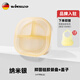 WINSLEO German brand baby meal plate baby suction cup type children's tableware infants and toddlers eat silicone separately and supplementary foods Antibacterial silicone meal plate + gifts