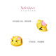 Chow Tai Fook Soinlove süße Haustierserie Little Golden Pig Full Gold Lucky Perle VR1416 Chinesische Valentinstagsgeschenk