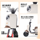 Phoenix Beetle electric car tricycle small household electric motorcycle adult leisure tricycle small electric car 500W+60V24A black gold + battery life of about 50 kilometers