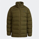 Ropa para hombres Adidas, deportes cómodos y versátiles y chaqueta de collar de pie caliente a prueba de viento IL8928 GT9197 m