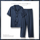 
Cat man pajamas men summer style men ice silk thin style teenager summer simple home clothing men's 2025 new summer 1203 3XL