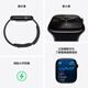 Apple Watch Series 10 Smart Watch 46 mm Metal de aluminio negro brillante Correa de deportes negros S/M [Honey Cellular] MWYJ3CH/B