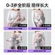 Jingqi (Joyncleon) Neugeborenes Babygurt und Baby mit Artefakt befreien praktische Frontbabys aus geometrischem JYP172739